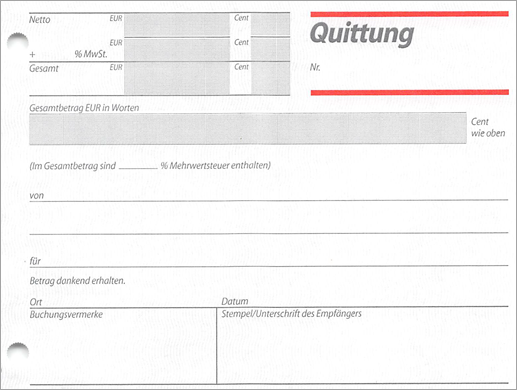Was ist eigentlich eine Quittung? Wofür ist sie gut?